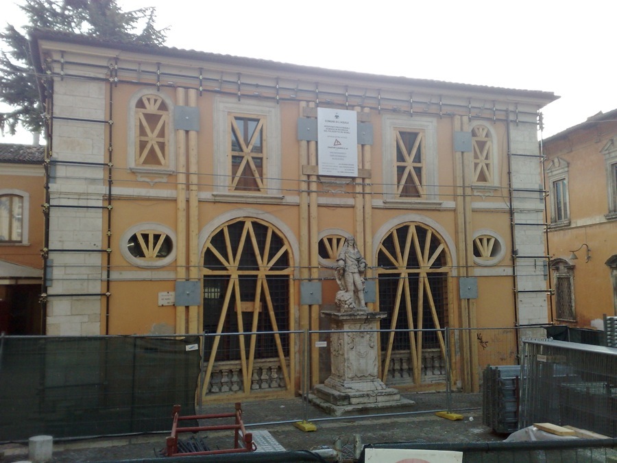 Restauro conservativo Palazzo dei Nobili dell'Aquila
